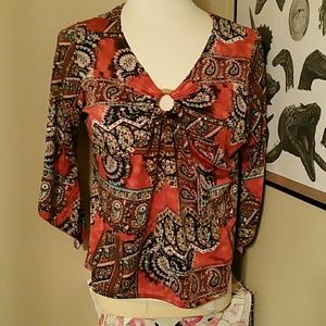 Dynamite Boho Blouse